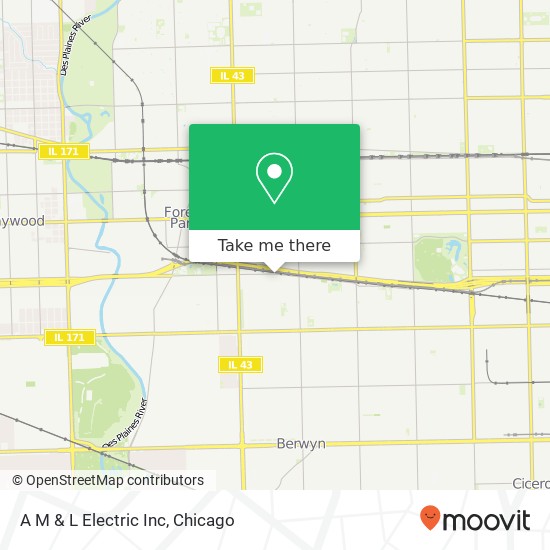 Mapa de A M & L Electric Inc