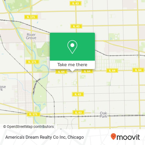 America's Dream Realty Co Inc map