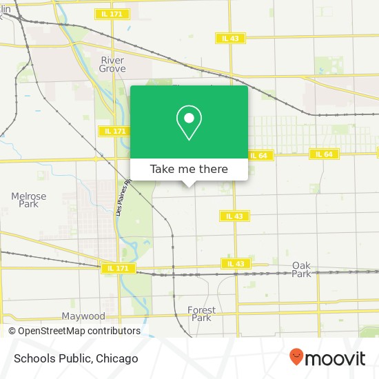 Schools Public map