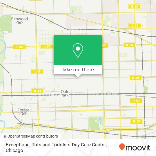 Exceptional Tots and Toddlers Day Care Center map