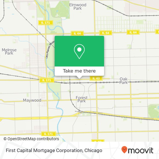 Mapa de First Capital Mortgage Corporation