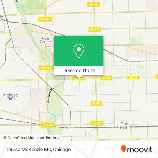 Teresa McKenzie MD map