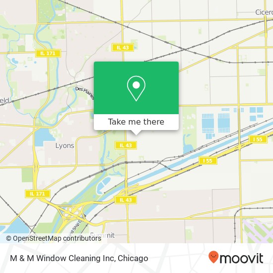Mapa de M & M Window Cleaning Inc