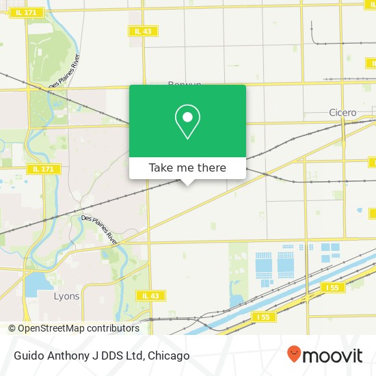 Guido Anthony J DDS Ltd map