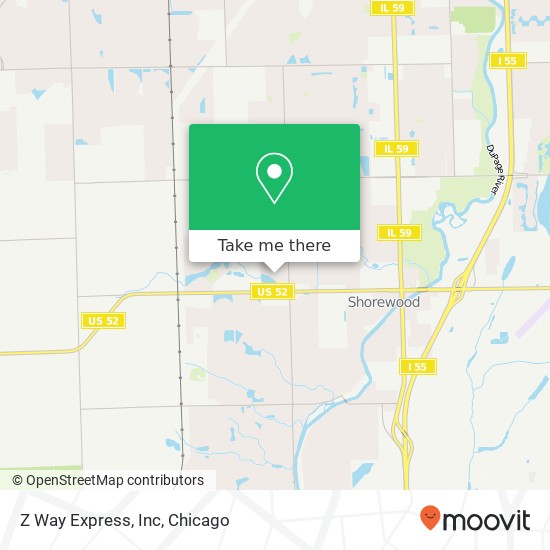 Z Way Express, Inc map