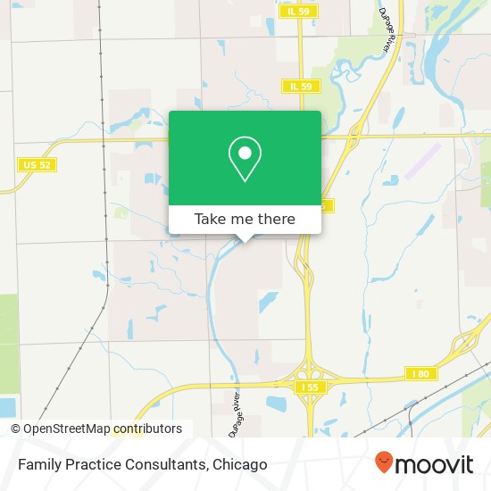 Family Practice Consultants map