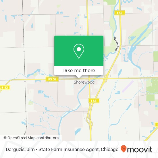 Mapa de Darguzis, Jim - State Farm Insurance Agent