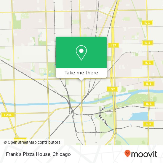 Mapa de Frank's Pizza House