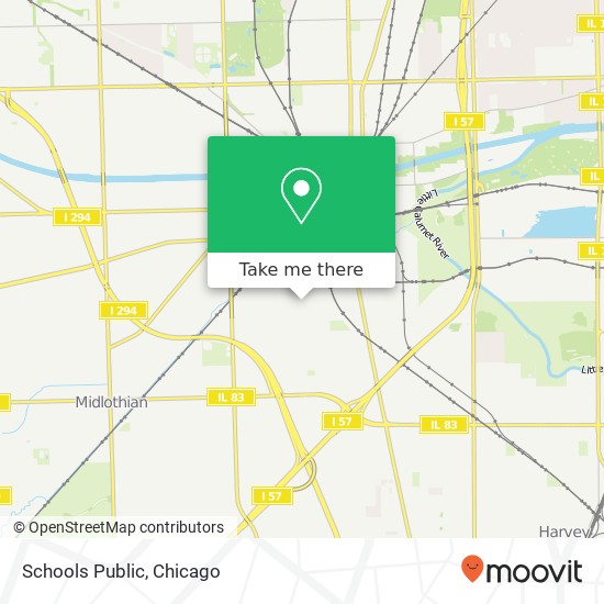 Schools Public map