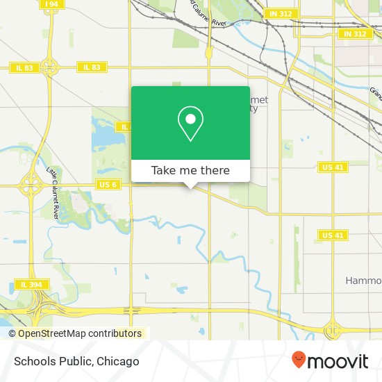 Schools Public map