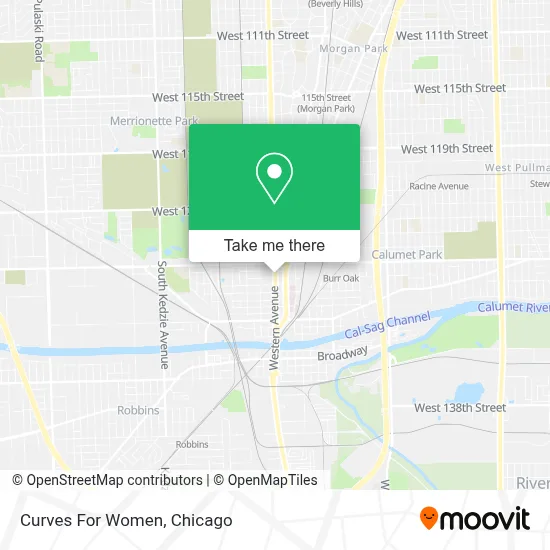Curves For Women map