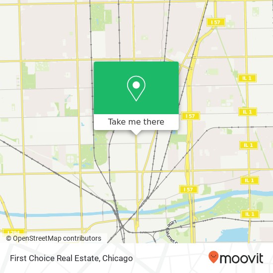 First Choice Real Estate map