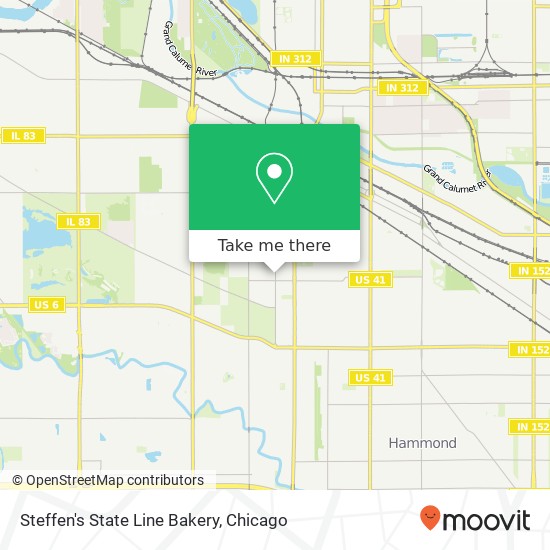 Mapa de Steffen's State Line Bakery