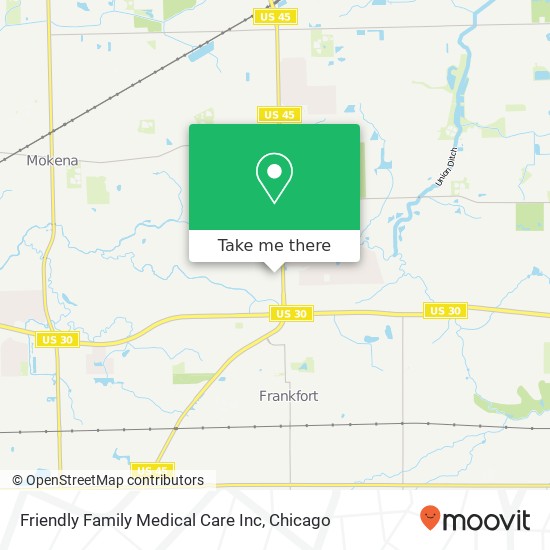 Friendly Family Medical Care Inc map