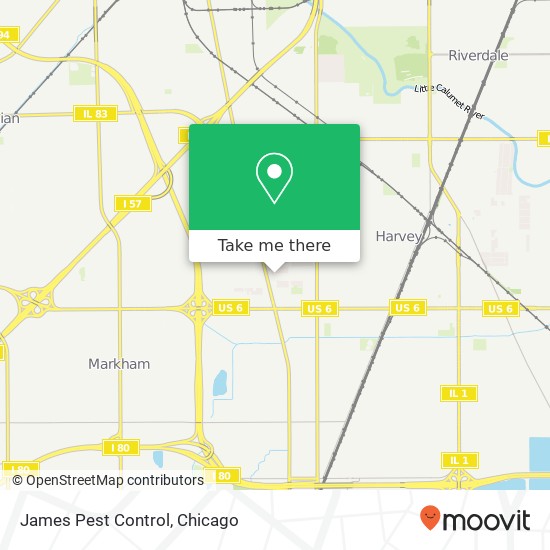 James Pest Control map