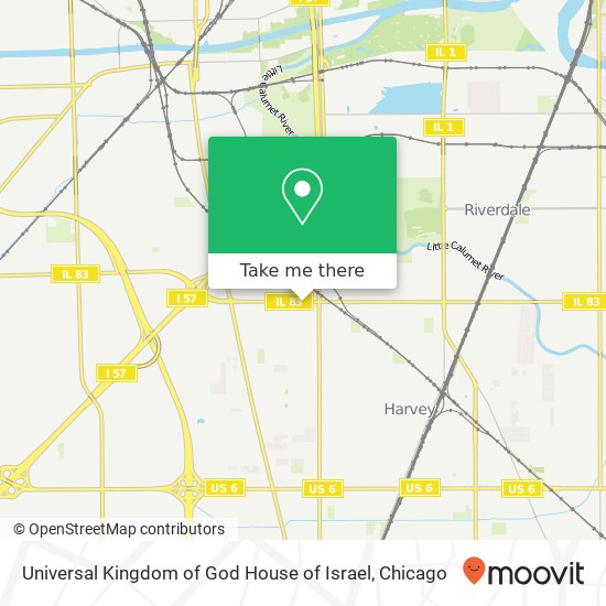 Mapa de Universal Kingdom of God House of Israel