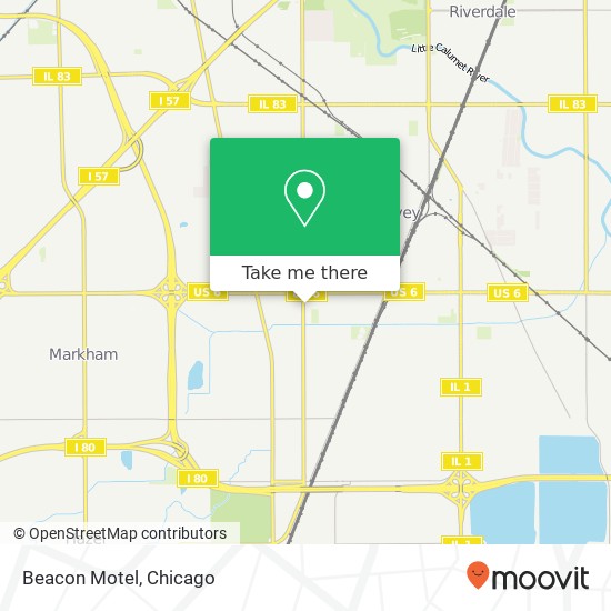 Beacon Motel map