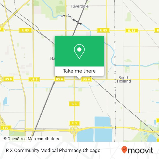 Mapa de R X Community Medical Pharmacy