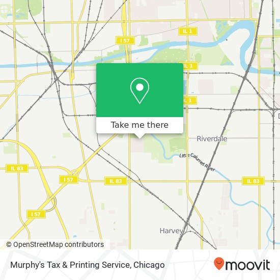 Mapa de Murphy's Tax & Printing Service