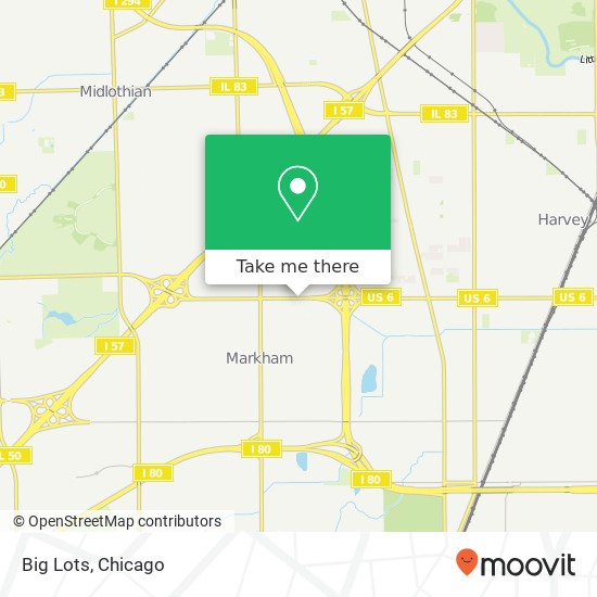 Big Lots map