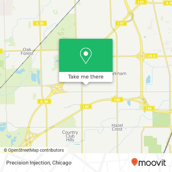 Precision Injection map