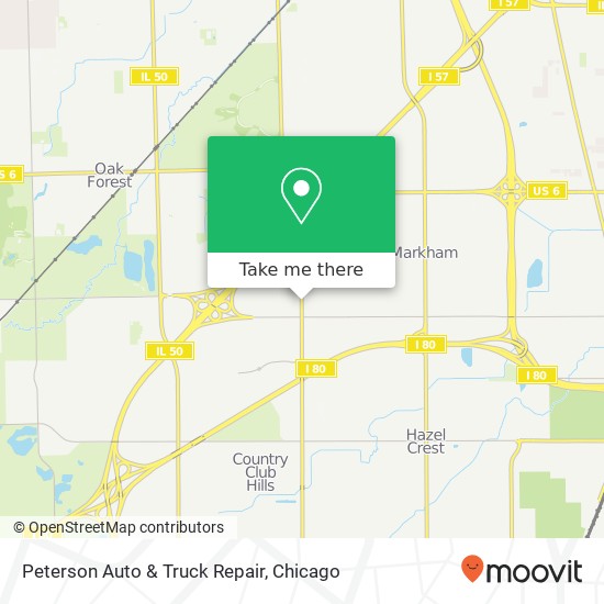 Peterson Auto & Truck Repair map