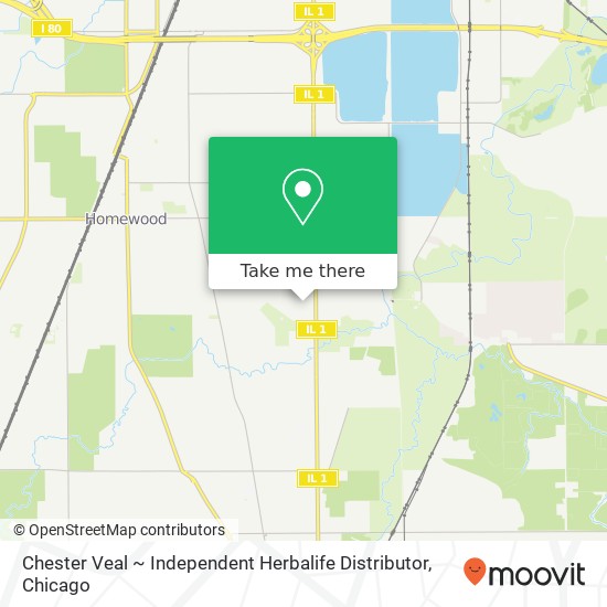 Chester Veal ~ Independent Herbalife Distributor map