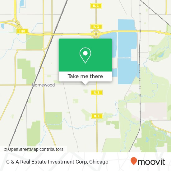 Mapa de C & A Real Estate Investment Corp