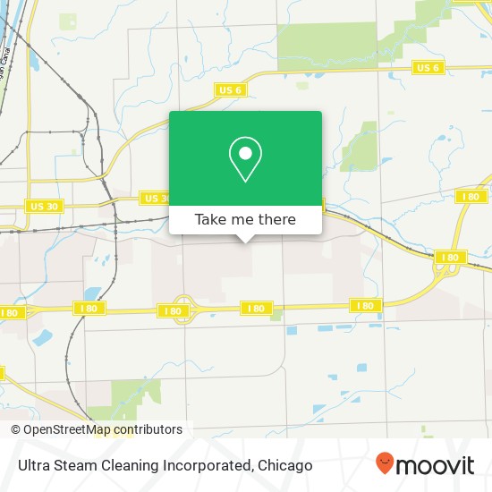 Ultra Steam Cleaning Incorporated map