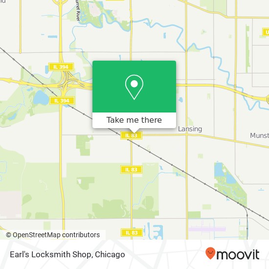 Earl's Locksmith Shop map