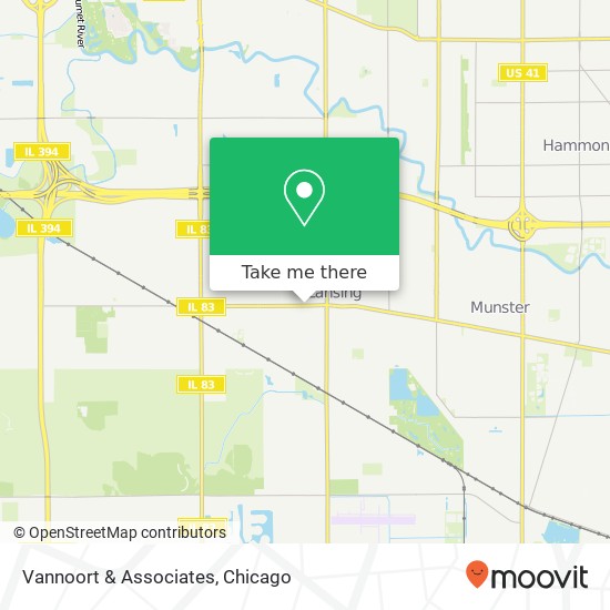 Vannoort & Associates map
