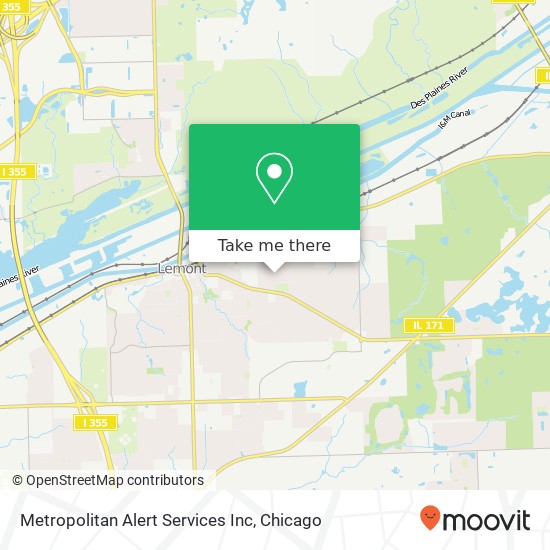 Metropolitan Alert Services Inc map