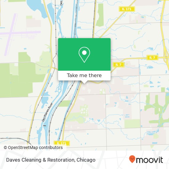 Daves Cleaning & Restoration map