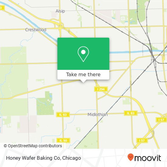 Honey Wafer Baking Co map