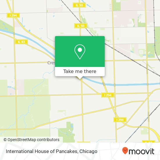 Mapa de International House of Pancakes