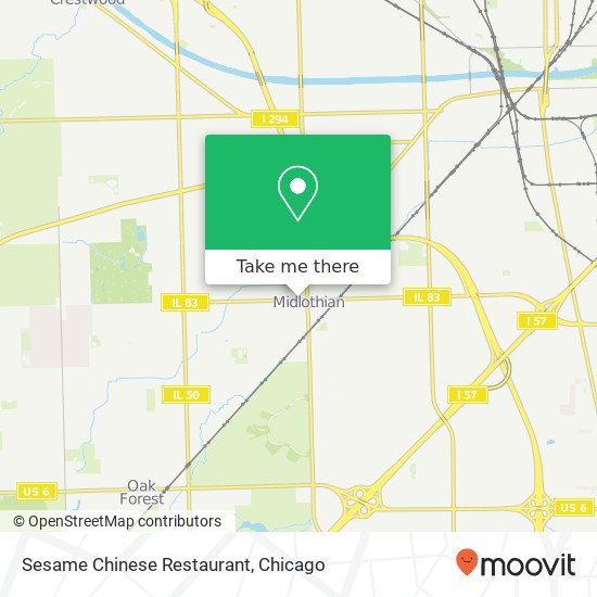 Sesame Chinese Restaurant map