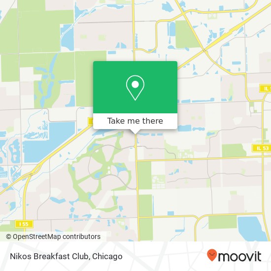 Nikos Breakfast Club map