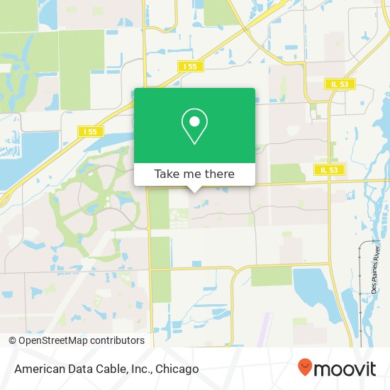 American Data Cable, Inc. map