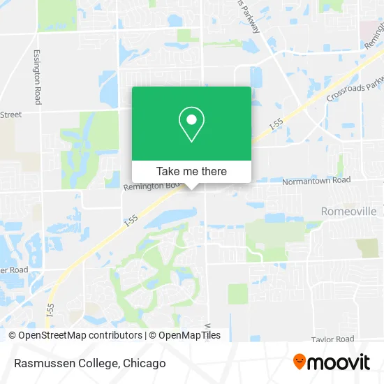 Rasmussen College map