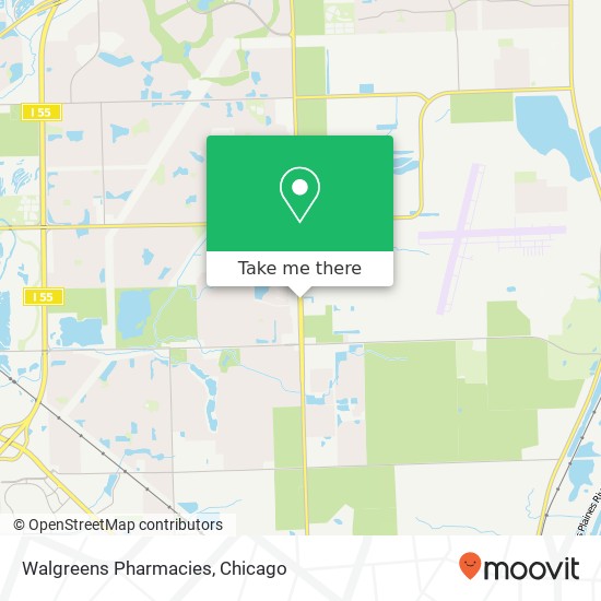 Walgreens Pharmacies map