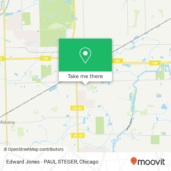 Edward Jones - PAUL STEGER map