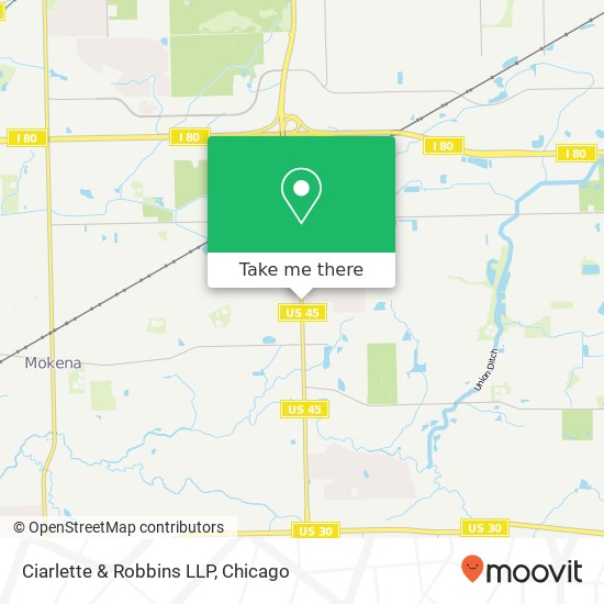 Mapa de Ciarlette & Robbins LLP