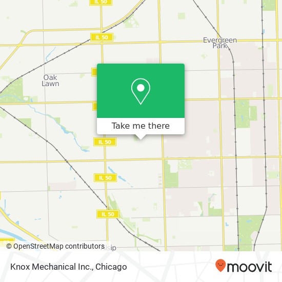 Knox Mechanical Inc. map