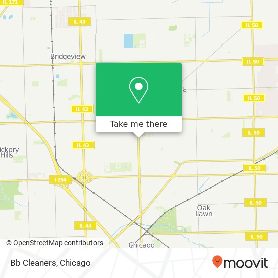 Bb Cleaners map