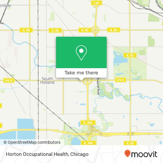 Horton Occupational Health map