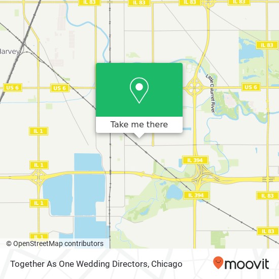 Mapa de Together As One Wedding Directors