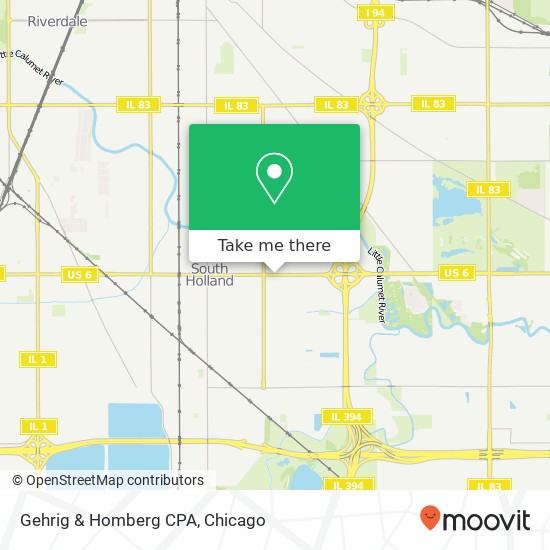 Gehrig & Homberg CPA map