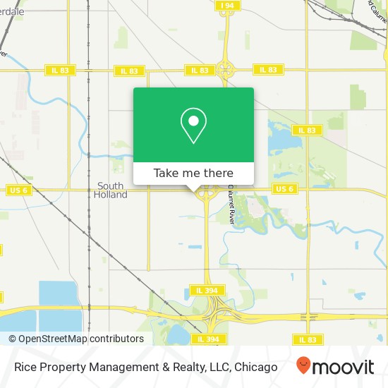 Mapa de Rice Property Management & Realty, LLC