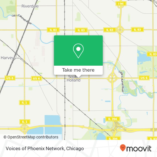 Mapa de Voices of Phoenix Network