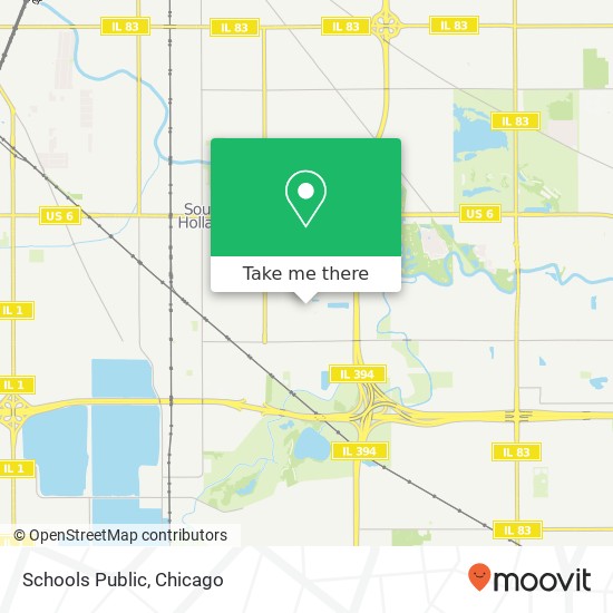 Schools Public map